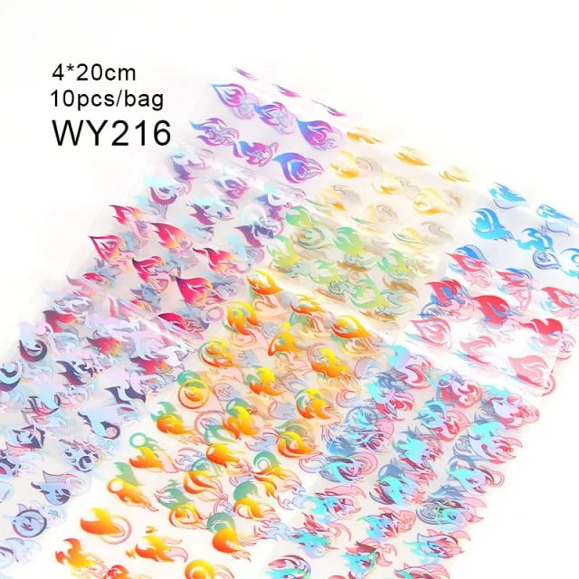 20*4cm Mix Nail Art Transfer Sticker