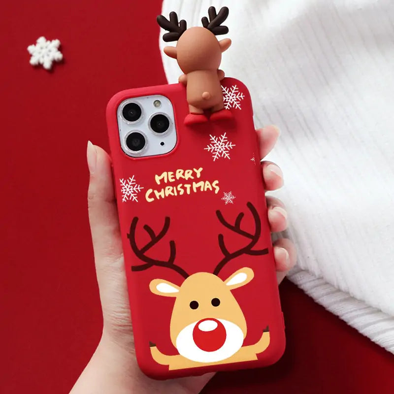 3D Doll Christmas Phone Case