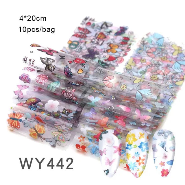 20*4cm Mix Nail Art Transfer Sticker